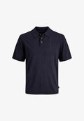 Jack & Jones Knitted Knitted - Polo shirt - night sky
