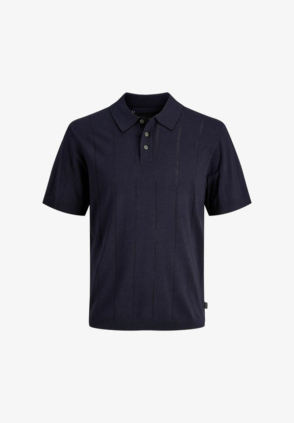 Jack & Jones Knitted Knitted - Polo shirt - night sky