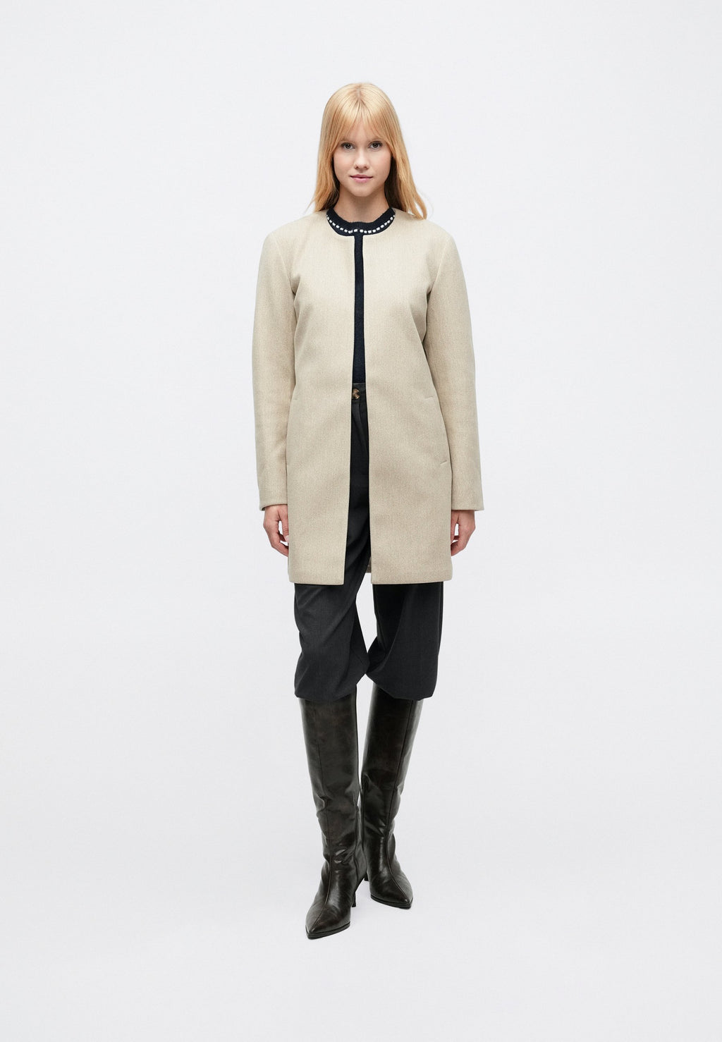 JDY JDYVIOLA O NECK OPEN JACKET