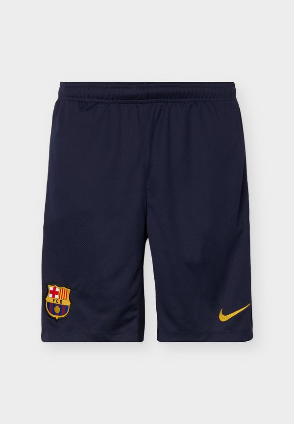 Nike Performance FC BARCELONA STRIKE SHORT  - Club wear - blackened blue/noble red/mineral yellow