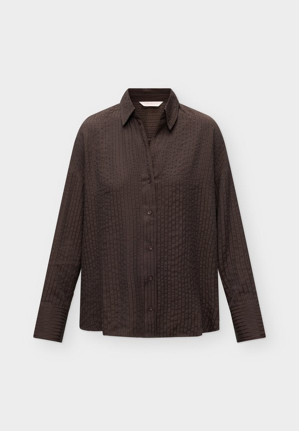ONLY ONLOREGON BARI - Button-down blouse - bracken