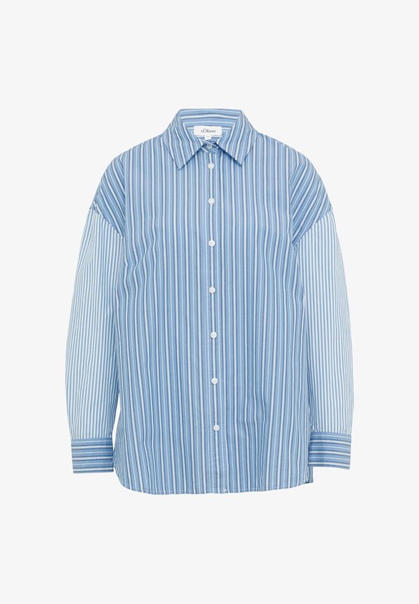 s.Oliver Button-down blouse - royalblau