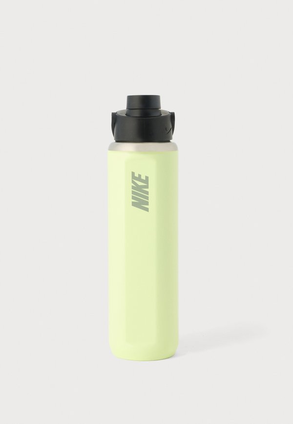 Nike Performance RECHARGE CHUG BOTTLE UNISEX - Drink bottle - light yellow/black/green