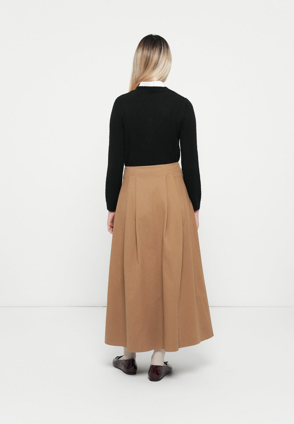 ONLY ONLVENICE PLEAT CHINO SKIRT