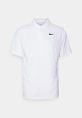 Nike Performance SOLID - Polo shirt - white/black