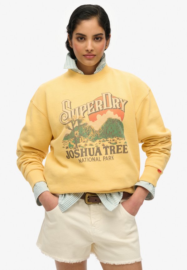 Superdry & Co Sweatshirt - flax yellow