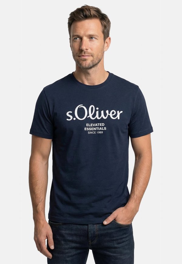 s.Oliver 5 Pack - Print T-shirt - blau