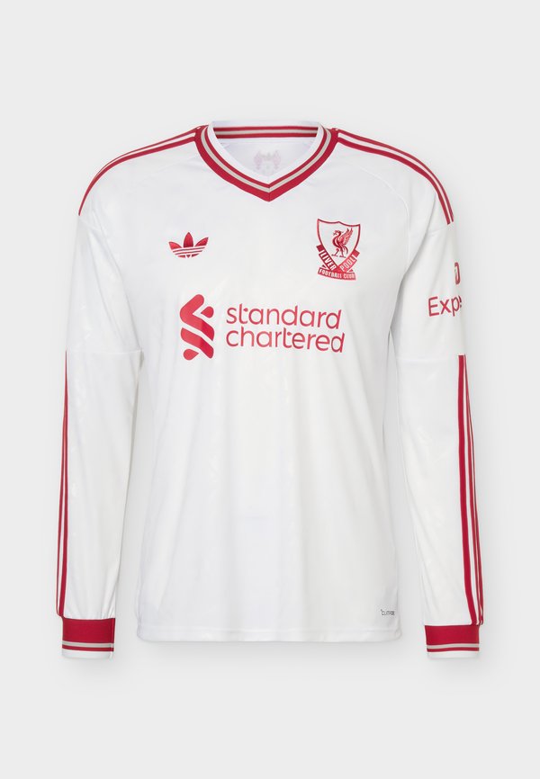 adidas Originals LIVERPOOL FC 26/27 AWAY LONGSLEEVE - Club wear - white