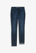 TOM TAILOR TTEDDA SLIM - Slim fit jeans - dark blue denim