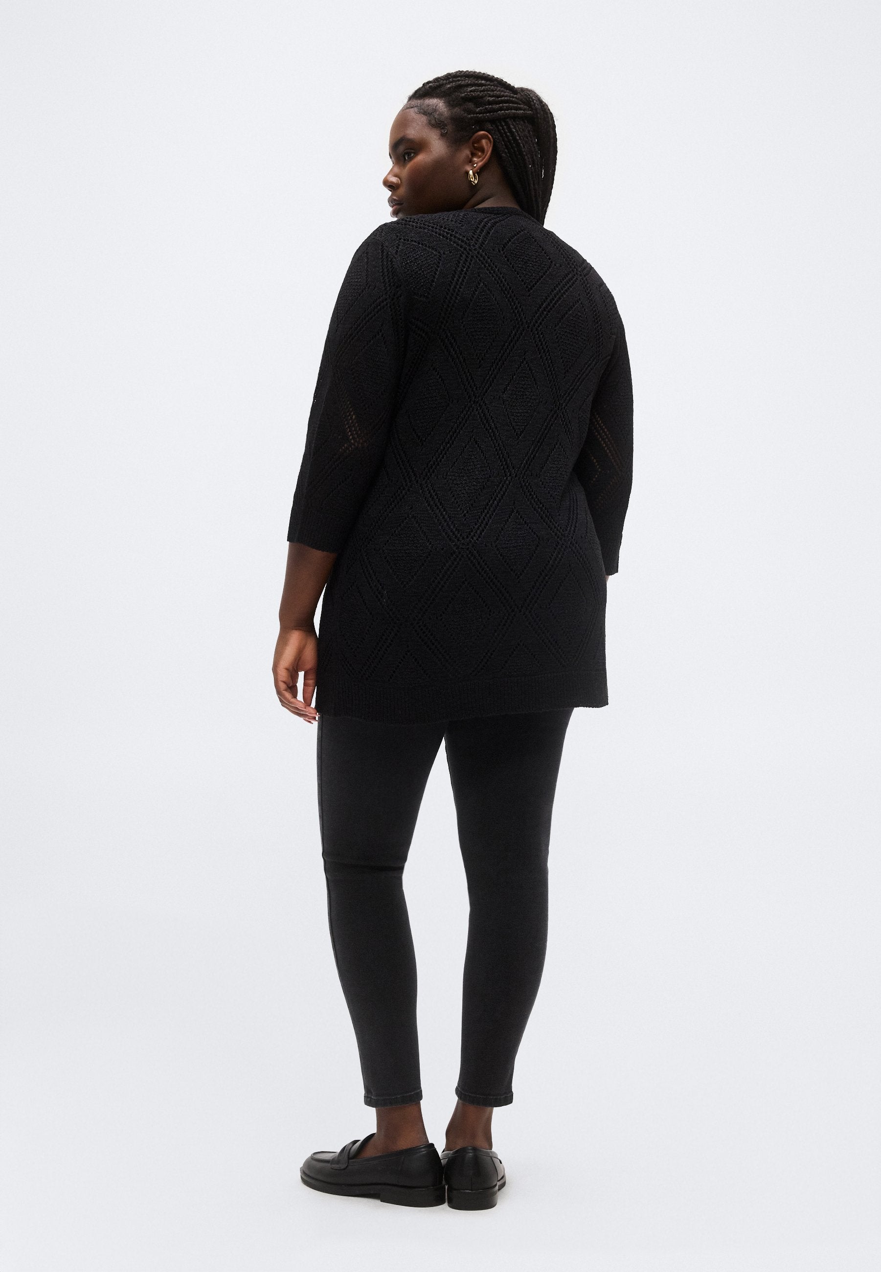 CARPAMELA NEW 3/4 OPEN CARDIGAN  Media 4