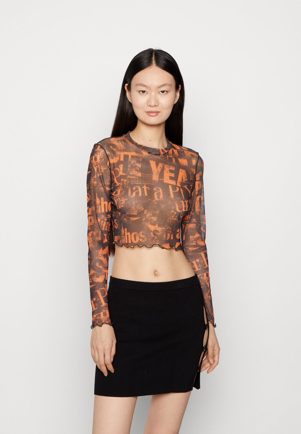Neon & Nylon TATTOO CROPPED