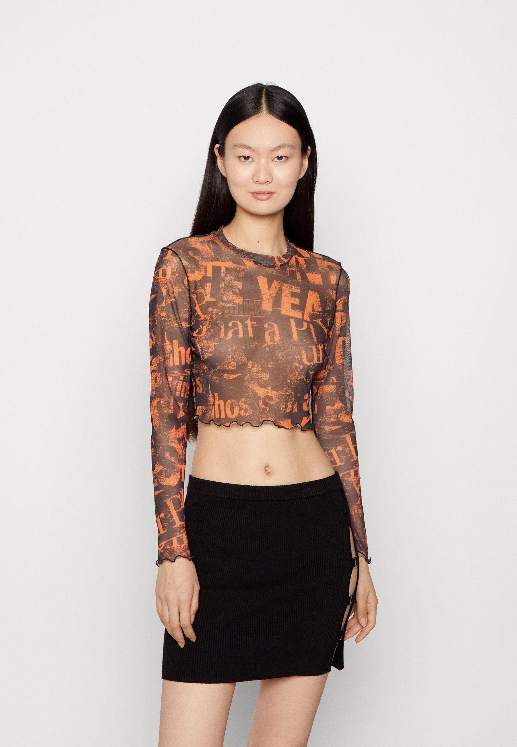 Neon & Nylon TATTOO CROPPED