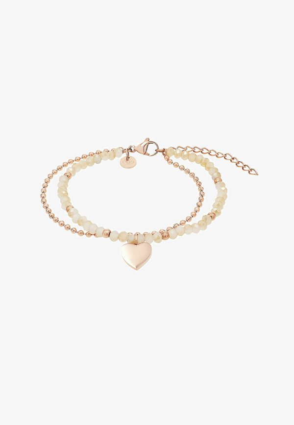 TOM TAILOR HERZ - Bracelet - rosefarben