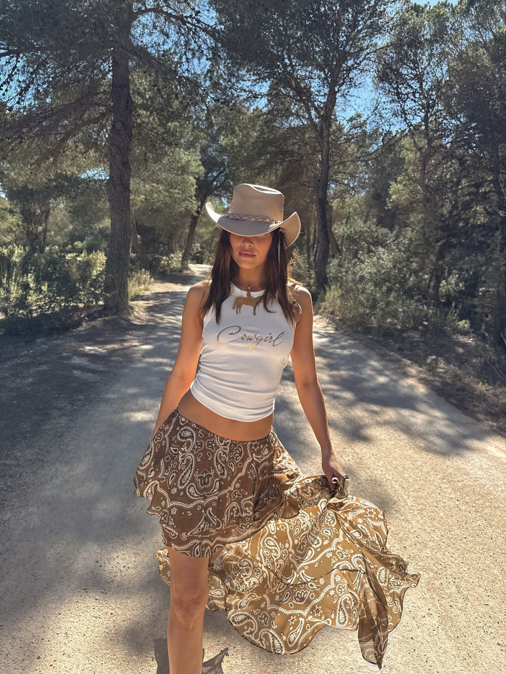 Never Fully Dressed COWGIRL TANK