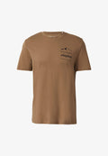 s.Oliver T-SHIRT - Print T-shirt - braun