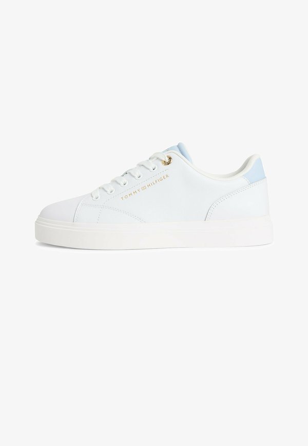 Tommy Hilfiger FEMININE CUPSOLE - Trainers - white breezy blue