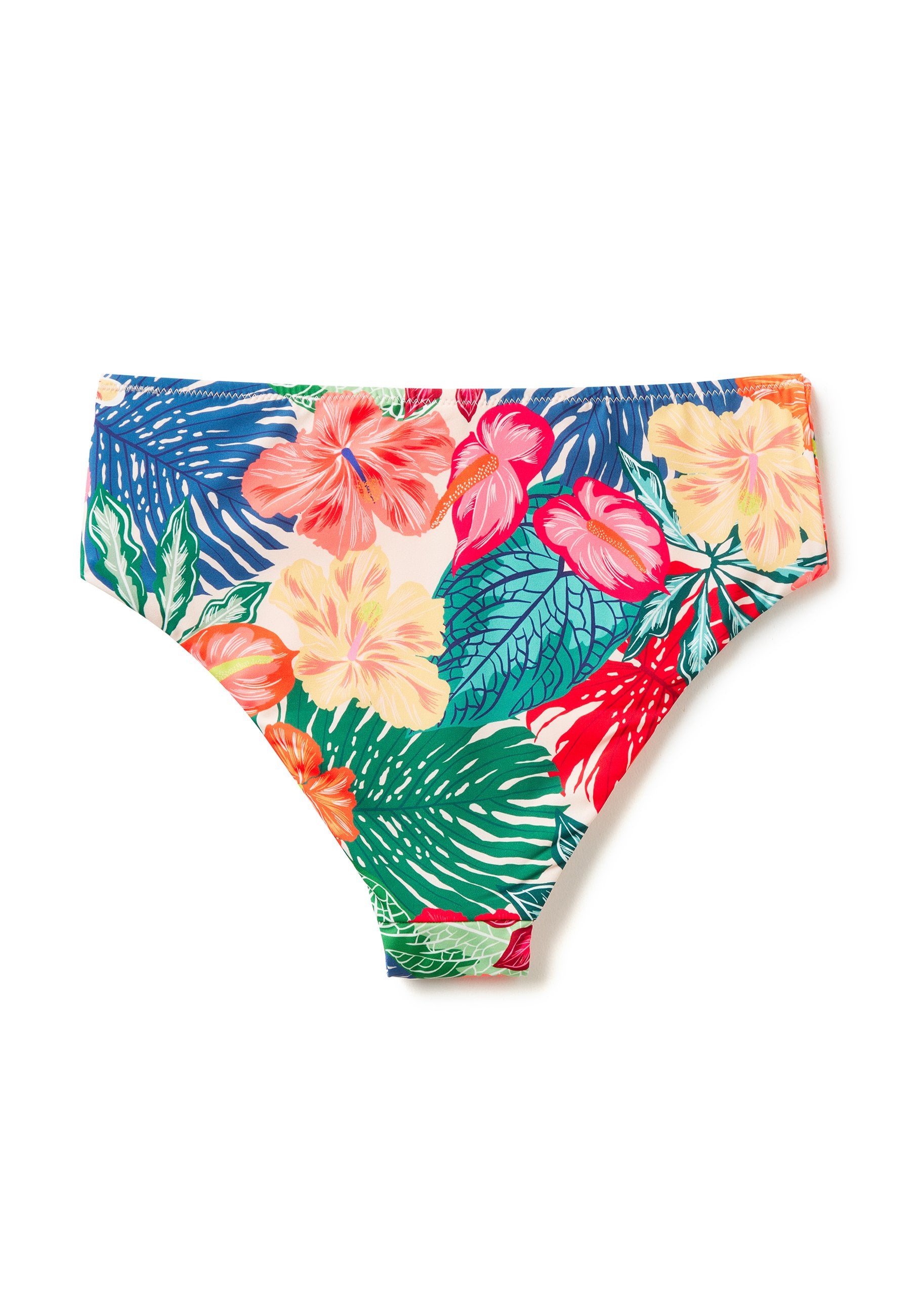 United Colors of Benetton HIGH-WAISTED FLORAL