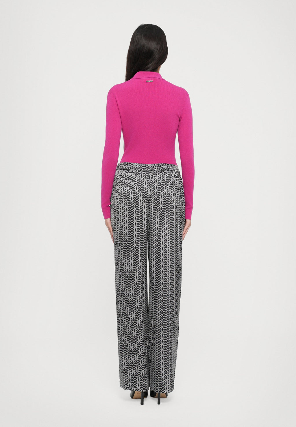 MICHAEL Michael Kors LOGO WIDE LEG PANT