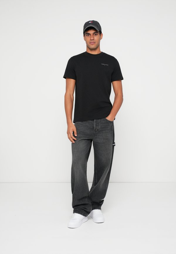 Tommy Jeans 2-PACK LINEAR LOGO SLIM JERSEY T-SHIRTS