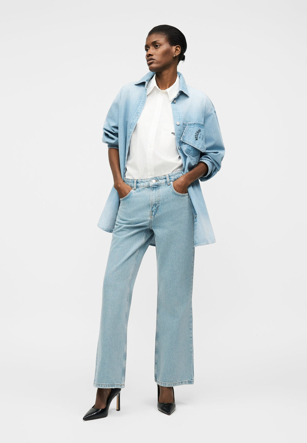MOSCHINO JEANS TROUSERS