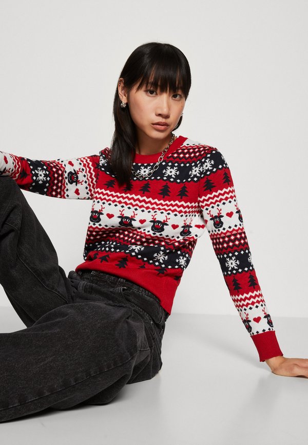 ONLY ONLXMAS REINDEER O NECK BOX