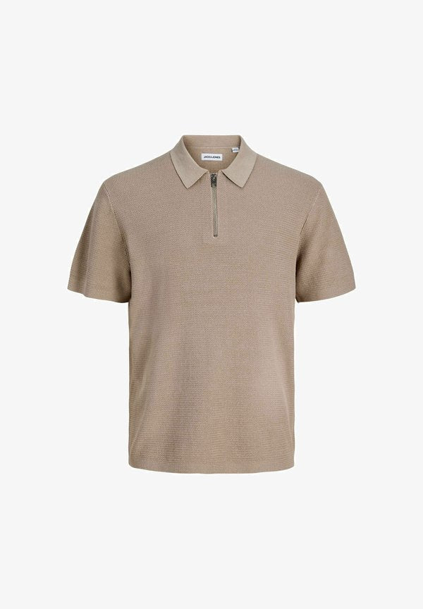 Jack & Jones Knitted Plus Size Knitted - Polo shirt - string