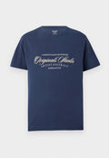 Jack & Jones T- - Print T-shirt - ocean cavern