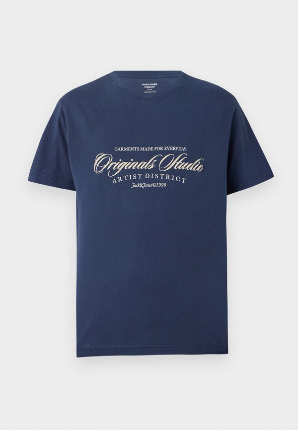 Jack & Jones T- - Print T-shirt - ocean cavern