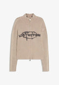 Bershka PRINTED - Cardigan - beige