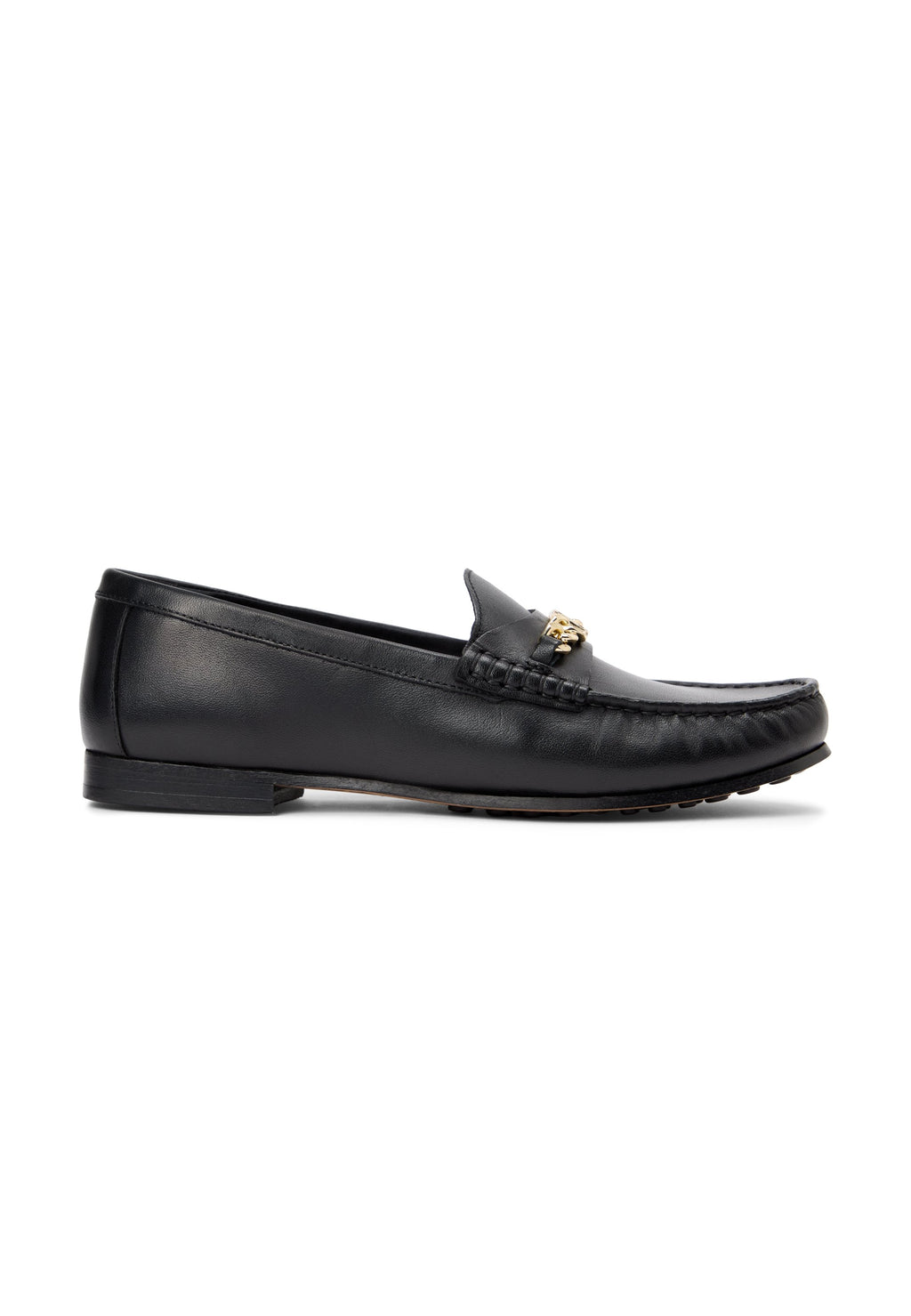 CHAIN HORSEBIT LEATHER LOAFERS Media 5