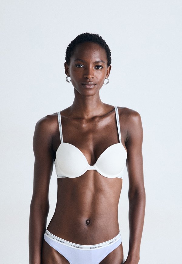 Calvin Klein Underwear LIGHTLY LINED DEMI ICON  - T-shirt bra - white