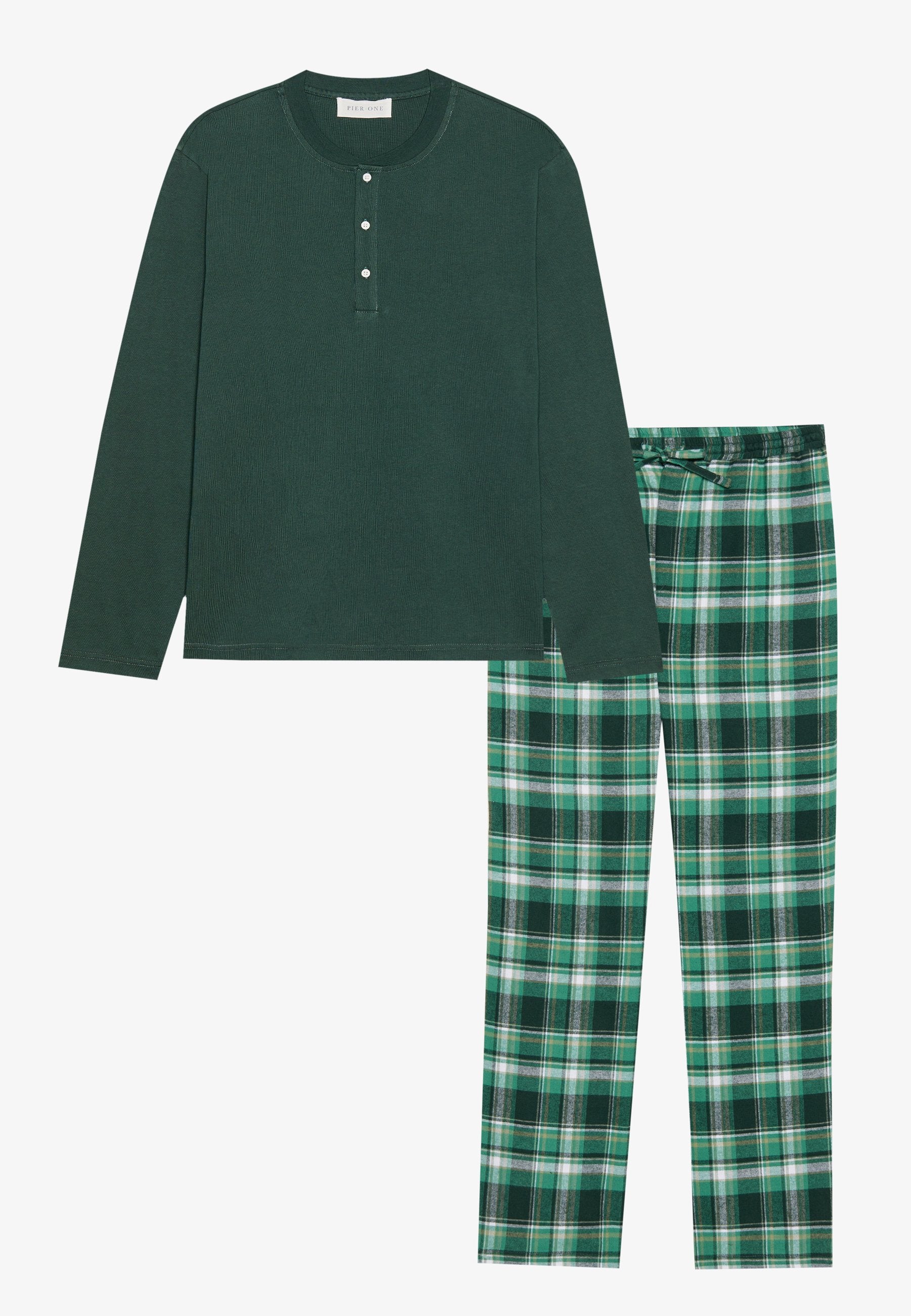 Pier One CHECK NIGHTWEAR SET