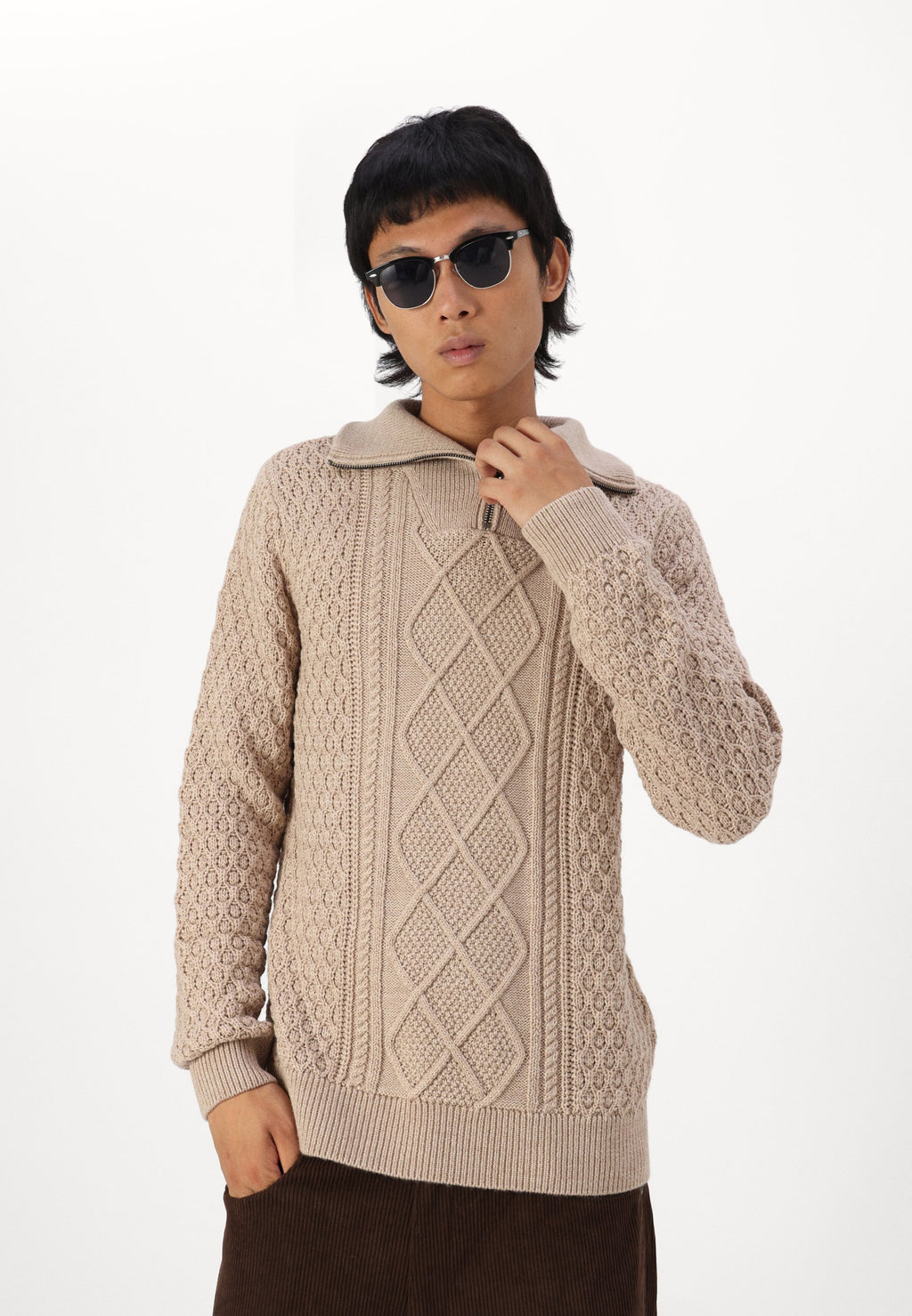 Jack & Jones PREMIUM Quarter zip Plain Quarter zip