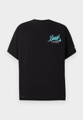 adidas Originals MIA CITY TEE UNISEX - Print T-shirt - black/pulse aqua