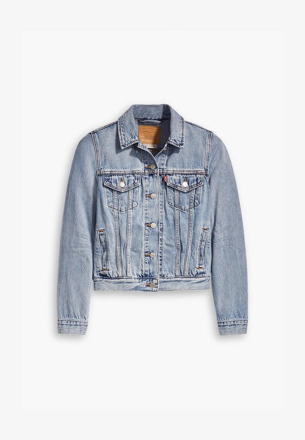 Levi's® ORIGINAL TRUCKER - Denim jacket - med indigo - worn in