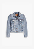 Levi's® ORIGINAL TRUCKER - Denim jacket - med indigo - worn in
