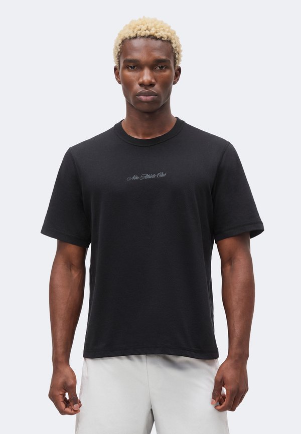 Nike Performance PRIMARY - Sports T-shirt - black/dark smoke grey
