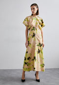 Victoria Beckham DRAPE SHOULDER DRESS