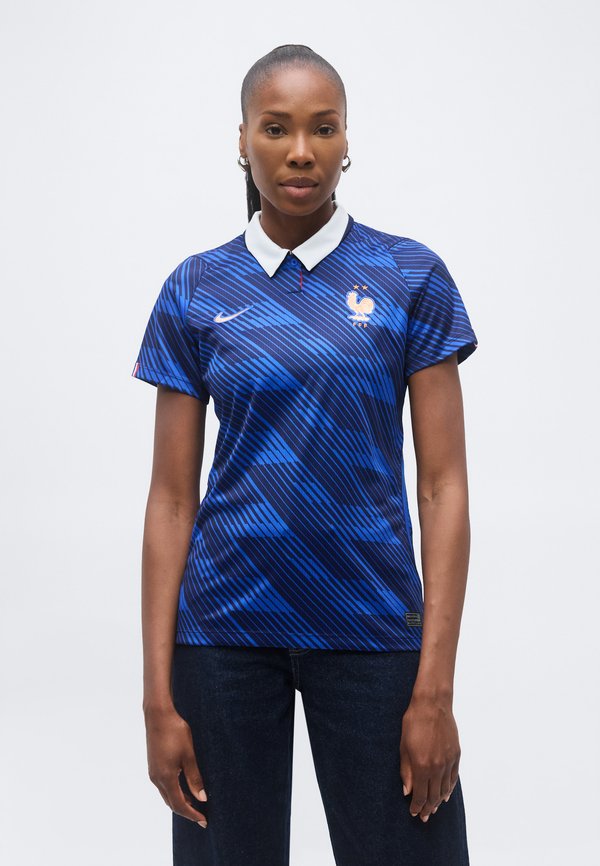 Nike Performance FRANCE 2026/27 STADIUM HOME - Football jersey - game royal/blackened blue/white/metallic copper