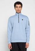 SWEATER HALF ZIP BRUSHED Media 1