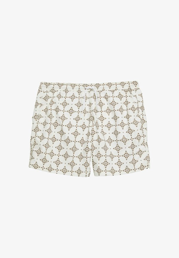 s.Oliver BADEHOSE - Swimming shorts - dunkelbraun
