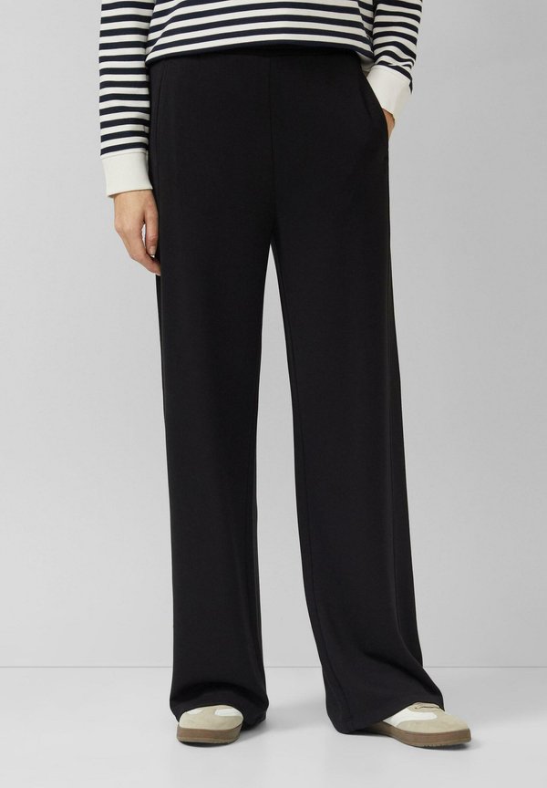 s.Oliver Trousers - schwarz