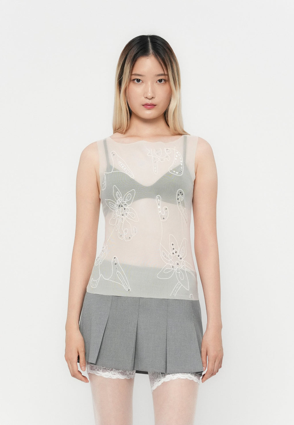 Jaded London SEQUIN DOUBLE LAYERED