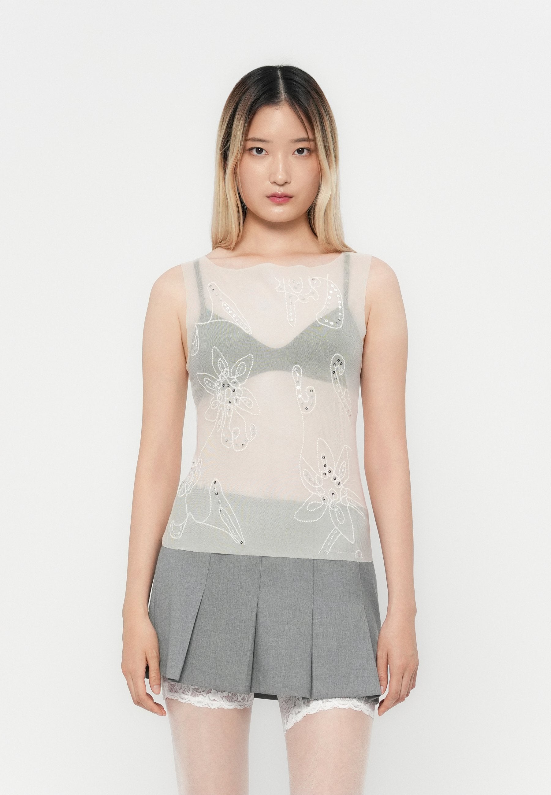 Jaded London SEQUIN DOUBLE LAYERED
