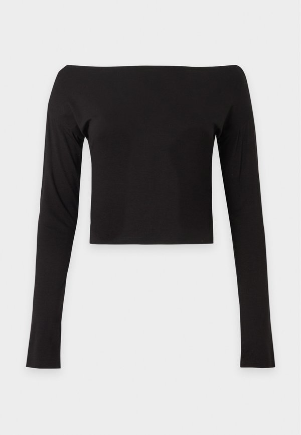 ONLY ONLVANJA OFF SHOULDER - Long sleeved top - black