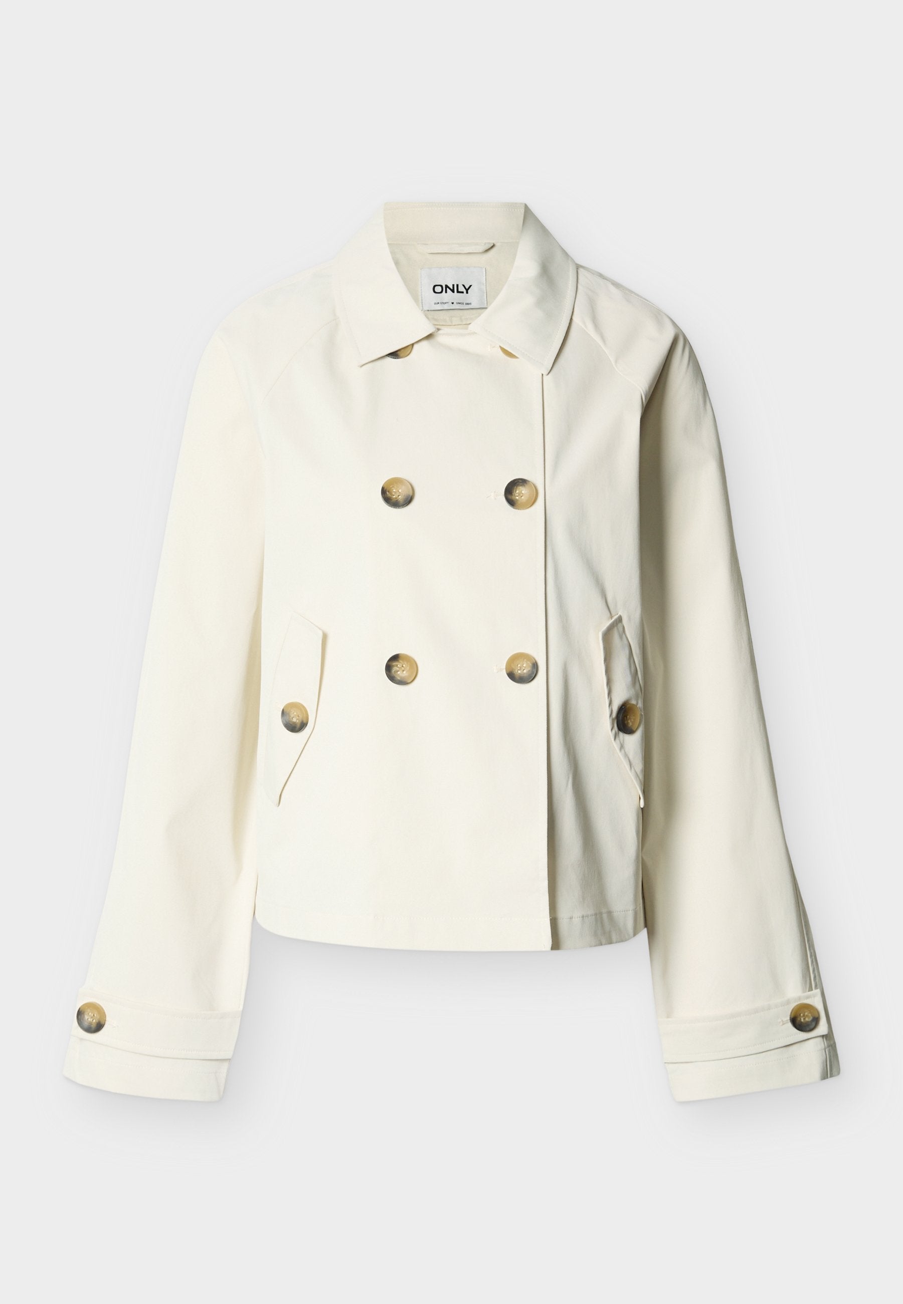 ONLAPRIL LIFE SHORT TRENCHCOAT  Media 1