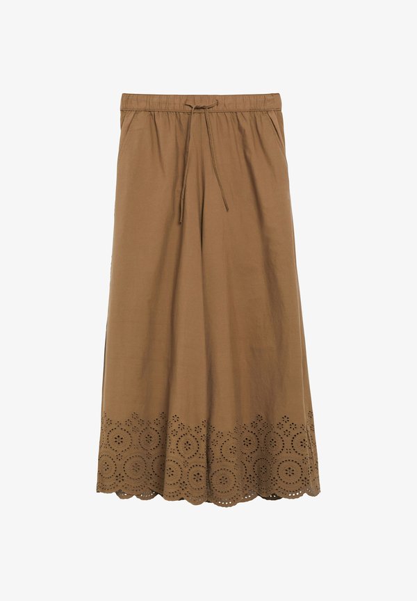 s.Oliver CULOTTE - Wide Leg - dunkelbraun