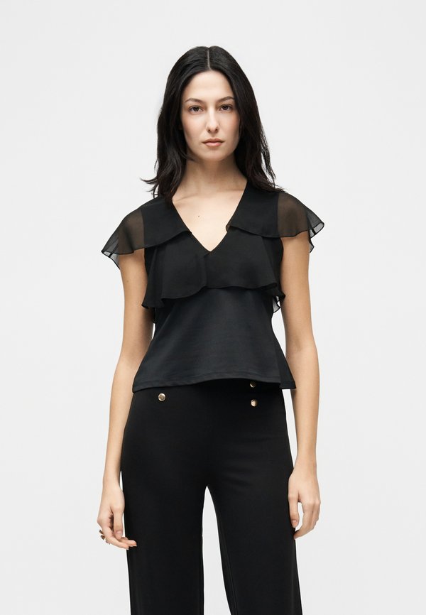 Anna Field TOP WITH CHIFFON RUFFLES