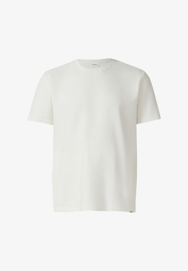 s.Oliver T-SHIRT - Basic T-shirt - ecru