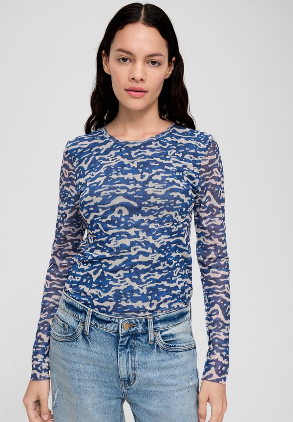 s.Oliver Long sleeved top - dunkelblau